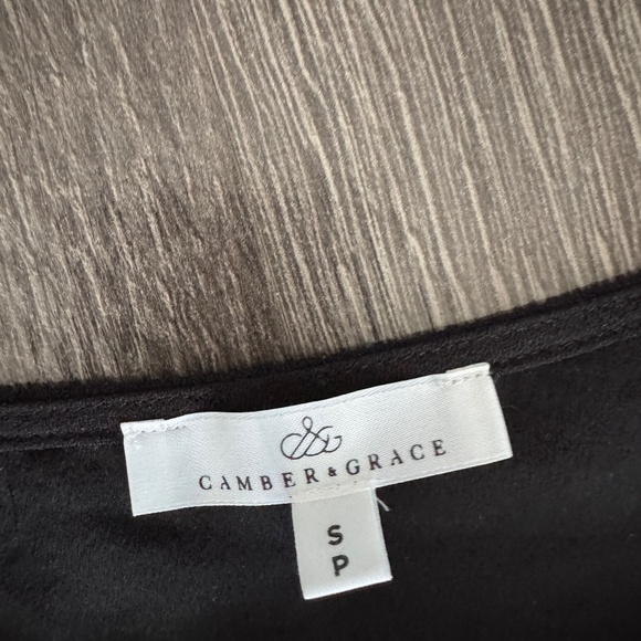 Camber & Grace Black Long Sleeve Tunic Top – Size SP (Small Petite) - Picture 2 of 7